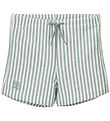 Liewood Swim Trunks - UV40+ - Otto - Stripe Sea Blue/White