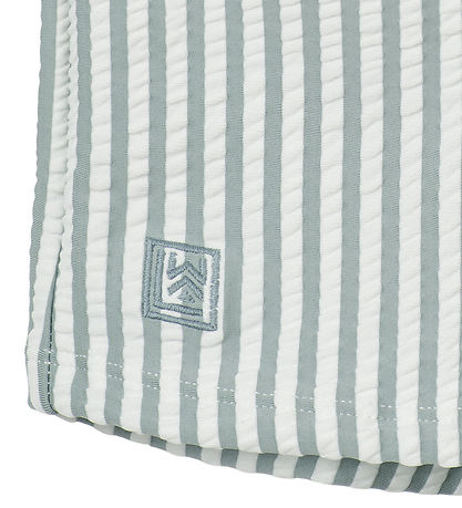 Liewood Swim Trunks - UV40+ - Otto - Stripe Sea Blue/White