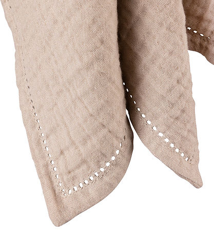 Sebra Washcloths - 3-Pack - Muslin - Seabreeze Beige Sebra Washcloths - 3-Pack - Muslin - Seabreeze Beige