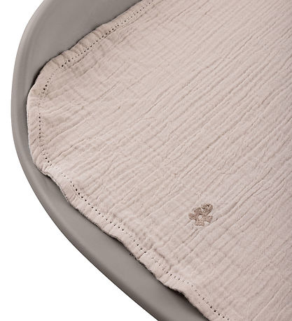 Sebra Changing Mat - 2-Pack - Muslin - Seabreeze Beige