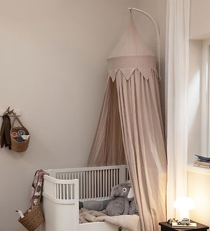 Sebra Sänghimmel - Stjärna - Seabreeze Beige