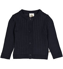 Müsli Cardigan - Strick Rib - Nacht Blue