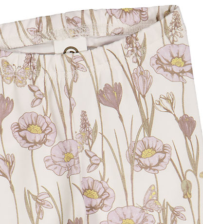 Müsli Leggings - Krokus - Spülung Creme/Orchid/Mais