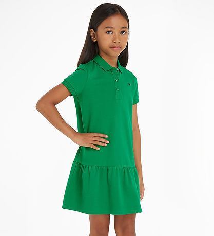 Tommy Hilfiger Dress - Essential Polo - Olympic Green