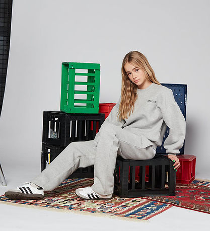 Hound Sweatshirt - Grey Melange