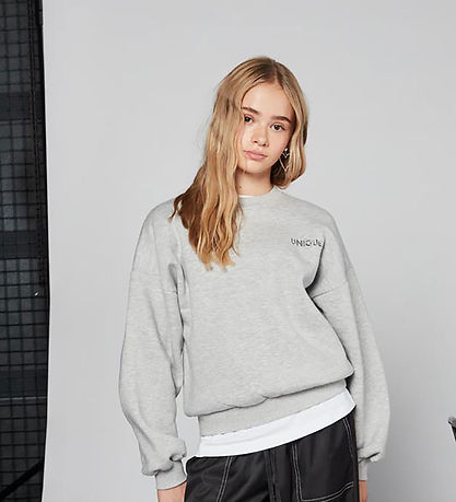 Hound Sweatshirt - Grey Melange