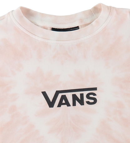 Vans Sweatshirt - Tie-dye Heart Crew - Chintz Roze