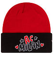 New Era Beanie - Knitted - AC Milan - Red/Black New Era Beanie - Knitted - AC Milan - Red/Black