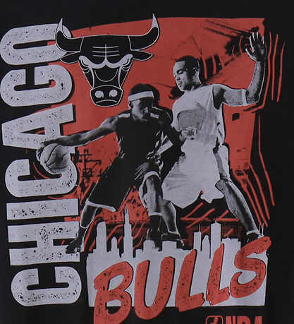 New Era T-shirt - NBA Player Graphic - Chicago Bulls - Black New Era T-shirt - NBA Player Graphic - Chicago Bulls - Black