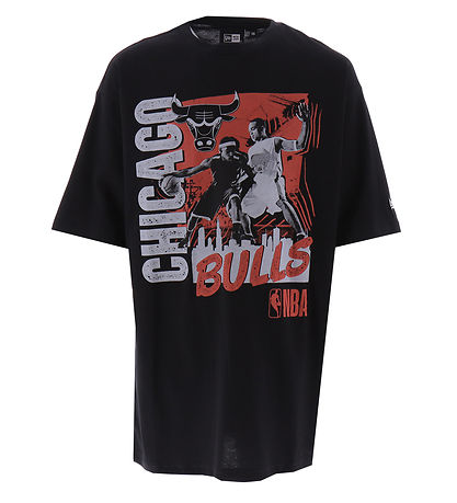 New Era T-shirt - NBA Player Graphic - Chicago Bulls - Black New Era T-shirt - NBA Player Graphic - Chicago Bulls - Black