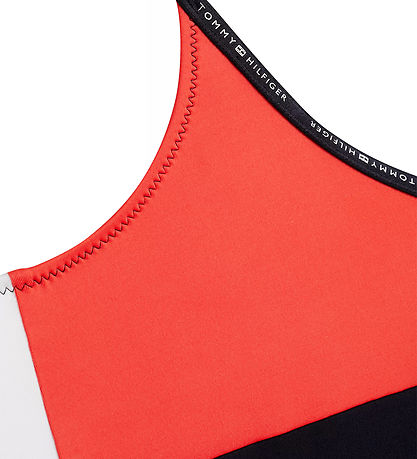 Tommy Hilfiger Bikini - Desert Sky m. Wit/Rood