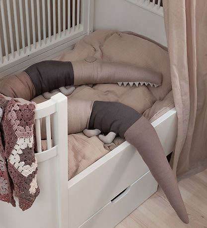 Sebra Cushion - Knitted - 190 cm - Super Friendy Sleepy Croc - S Sebra Cushion - Knitted - 190 cm - Super Friendy Sleepy Croc - S