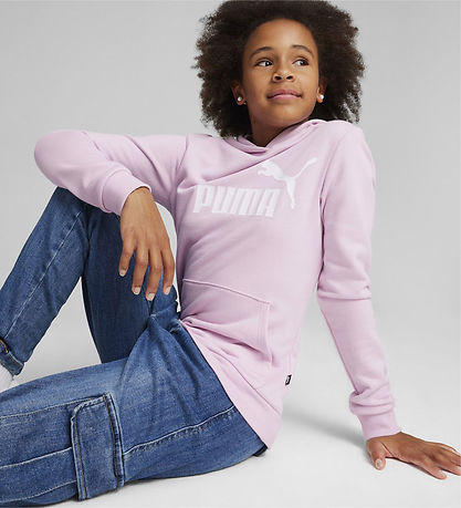 Puma Hoodie - ESS Logo - Grape Mist