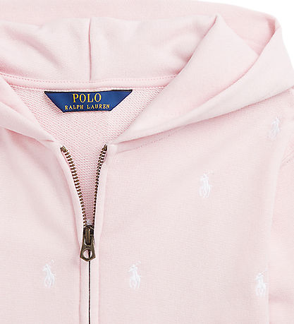 Polo Ralph Lauren Cardigan - Pink/White M, Logos