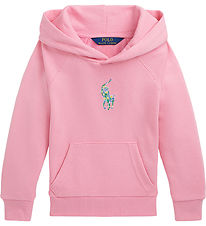 Polo Ralph Lauren Kapuzenpullover - Florida Pink m. Logo Polo Ralph Lauren Kapuzenpullover - Florida Pink m. Logo