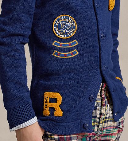 Polo Ralph Lauren 가디건 - 니트 - 로얄 콤보