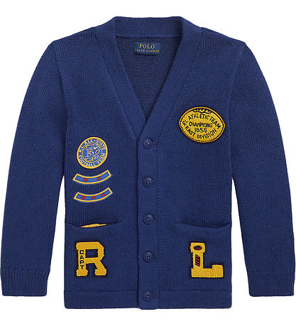 Polo Ralph Lauren 가디건 - 니트 - 로얄 콤보