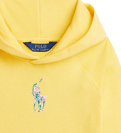 Polo Ralph Lauren Hoodie - Oasis Yellow w. Logo