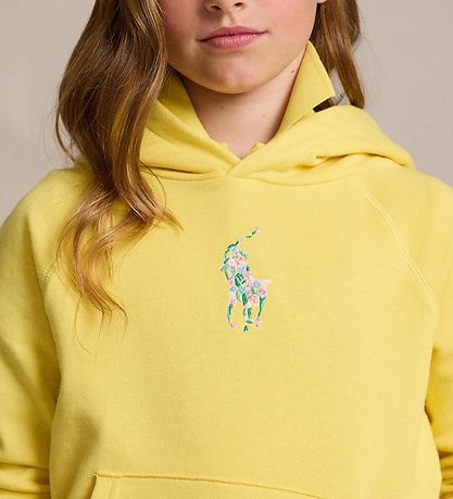 Polo Ralph Lauren Hoodie - Oasis Yellow w. Logo