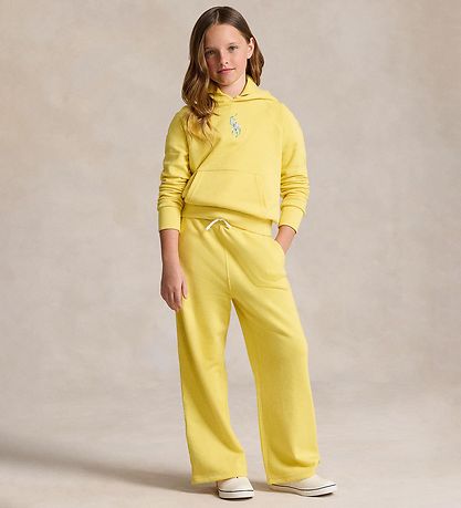 Polo Ralph Lauren Hoodie - Oasis Yellow w. Logo