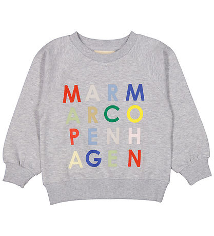 MarMar Sweatshirt - Theos - Multicol Letters MarMar Sweatshirt - Theos - Multicol Letters