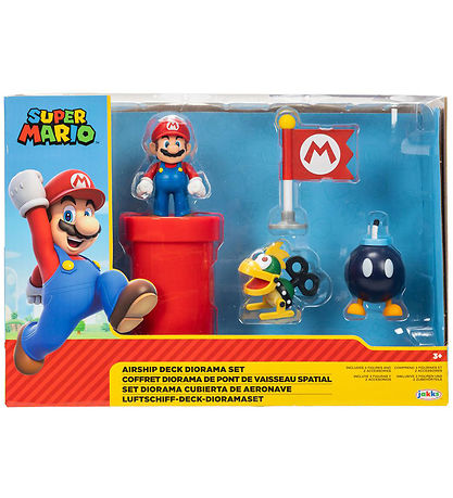 Super Mario Speelfiguren - Airship Dekdioramaset