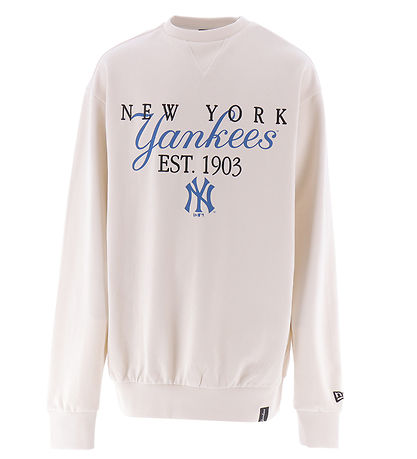 Sweat-shirt New Era - New York Yankees - Ouvert White Sweat-shirt New Era - New York Yankees - Ouvert White