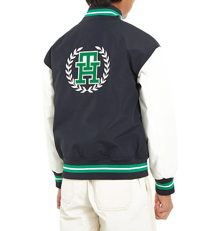 Tommy Hilfiger Jas - Varsity Jas - Desert Sky
