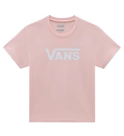 Vans T-shirt - Gr Flying V Crew Girls - Medium+ Pink