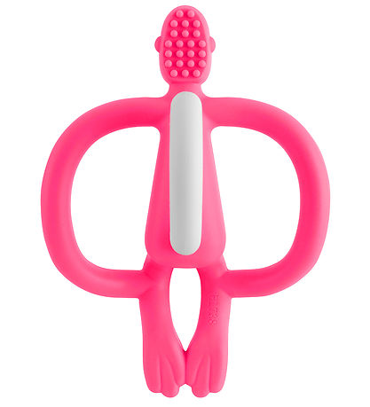 Matchstick Monkey Teether - Monkey Teething - Pink