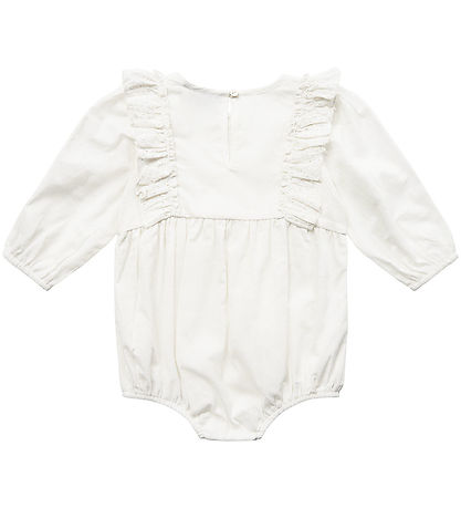 Sofie Schnoor Body l/ä - Antique White m. Rüschen