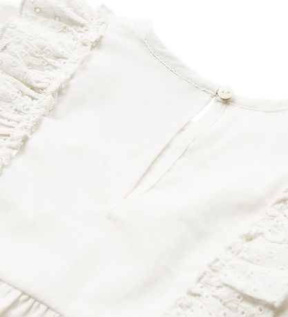 Sofie Schnoor Body l/ä - Antique White m. Rüschen