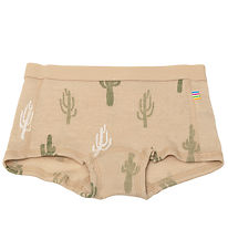 Joha Hipsters - Wool/Silk - Beige w. Cactus Joha Hipsters - Wool/Silk - Beige w. Cactus