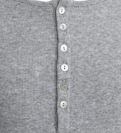 Sofie Schnoor Blouse - Rib - Grey Melange