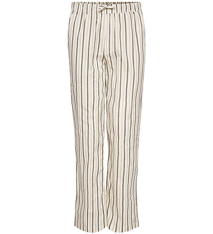 Sofie Schnoor Byxor - Off White Striped