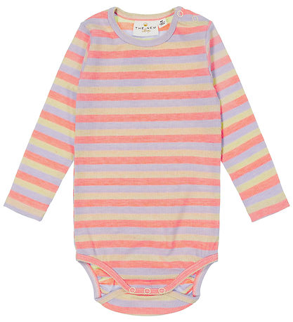 The New Siblings Bodysuit l/s - Rib - TnsFridanne - Lavender Her