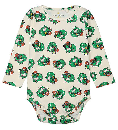 The New Siblings Romper l/s - TnsJacko - White Swan The New Siblings Romper l/s - TnsJacko - White Swan
