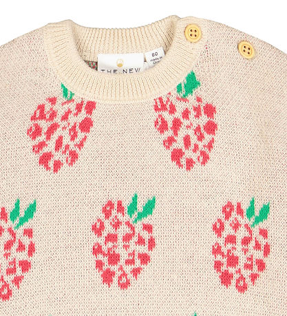 The New Siblings Blouse - Knitted - TnsJea - White Swan