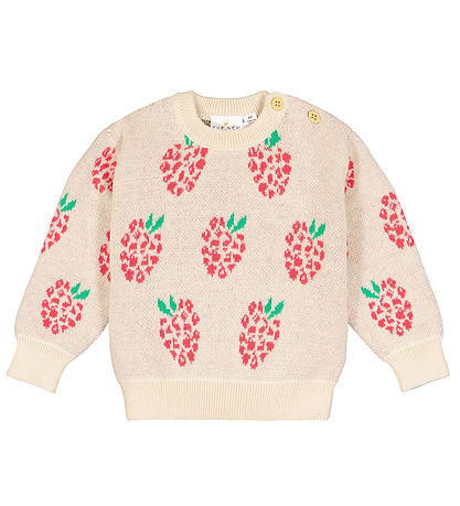 The New Siblings Blouse - Knitted - TnsJea - White Swan