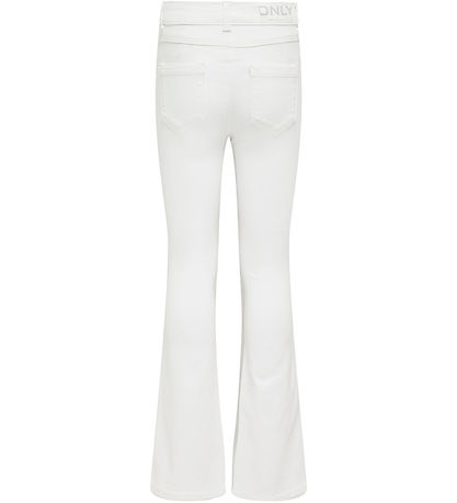 Kids Only Jeans - Noos - KogRoyal Flared - White