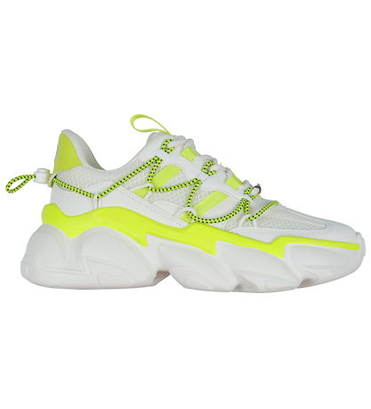 Steve Madden Kengät - Spectator - Valkoinen/Neon Yellow Steve Madden Kengät - Spectator - Valkoinen/Neon Yellow