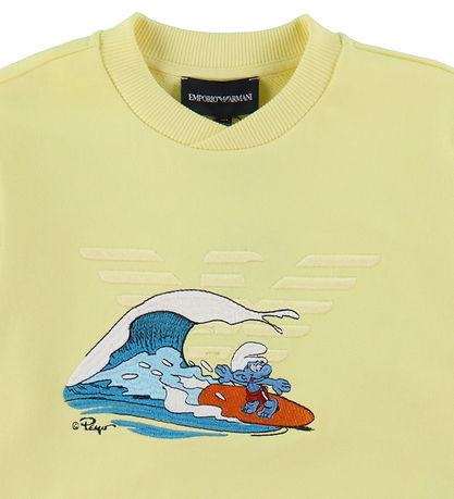Emporio Armani Sweatshirt - Banana Girl w. Smurf