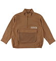 Emporio Armani Sweatshirt - Thrush w. Mesh Emporio Armani Sweatshirt - Thrush w. Mesh