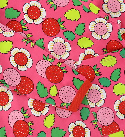 Småfolk Kleid - Pink m. Erdbeere