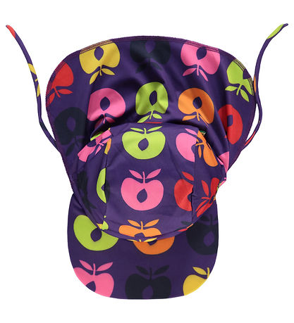 Småfolk Sundhattur - UV50+ - Purple Heart M. Retro Epli