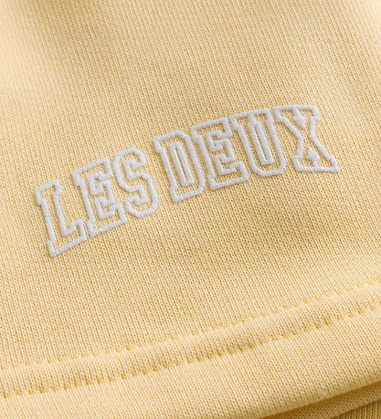 Les Deux Sweat Shorts - Blake - Pineapple/White