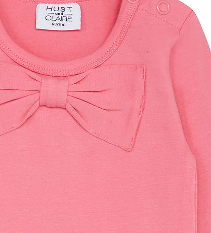 Hust and Claire Bodysuit l/s - Brilina - Pink-a-Boo