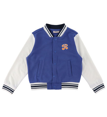 Kids Only Bomber Jacket - KogConnie - Dazzling Blue/Rebel Kids Only Bomber Jacket - KogConnie - Dazzling Blue/Rebel