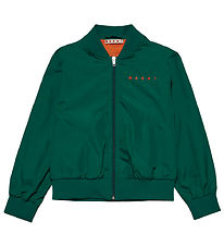 Marni Jacket - Pine Green w. Orange Marni Jacket - Pine Green w. Orange