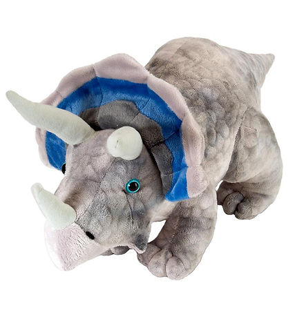 Wild Republic Soft Toy - Dinosaur - 11x27 - Triceratops Wild Republic Soft Toy - Dinosaur - 11x27 - Triceratops